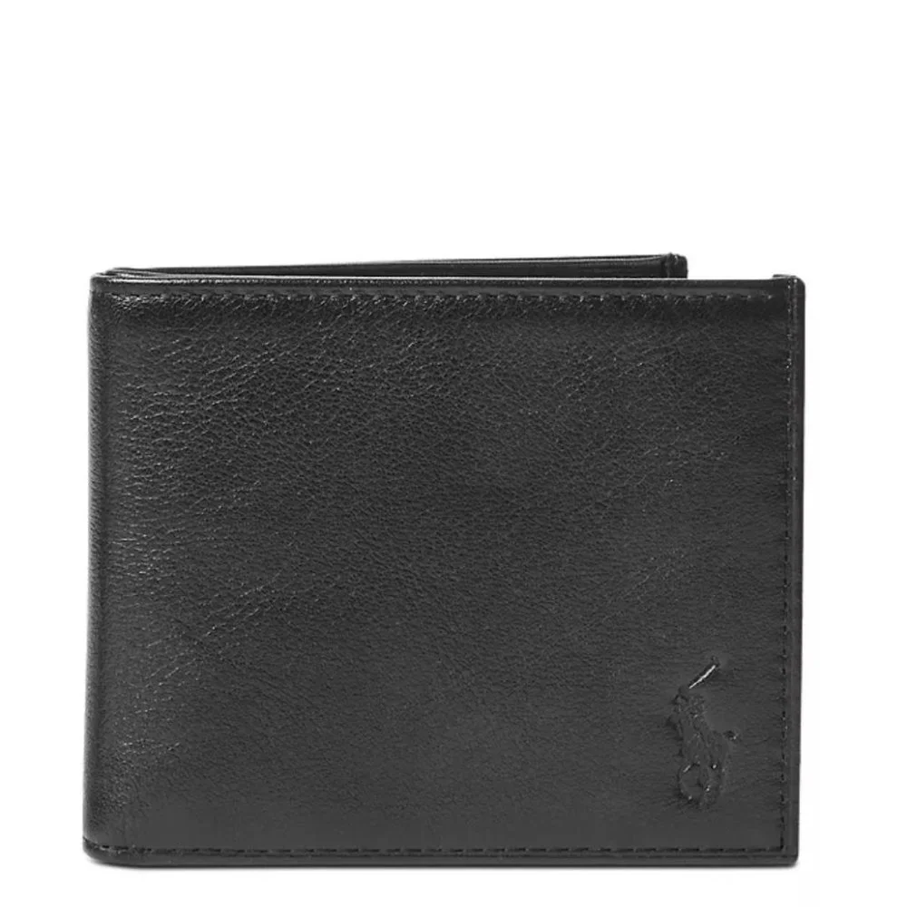 Polo Ralph Lauren Pebbled Leather Billfold
